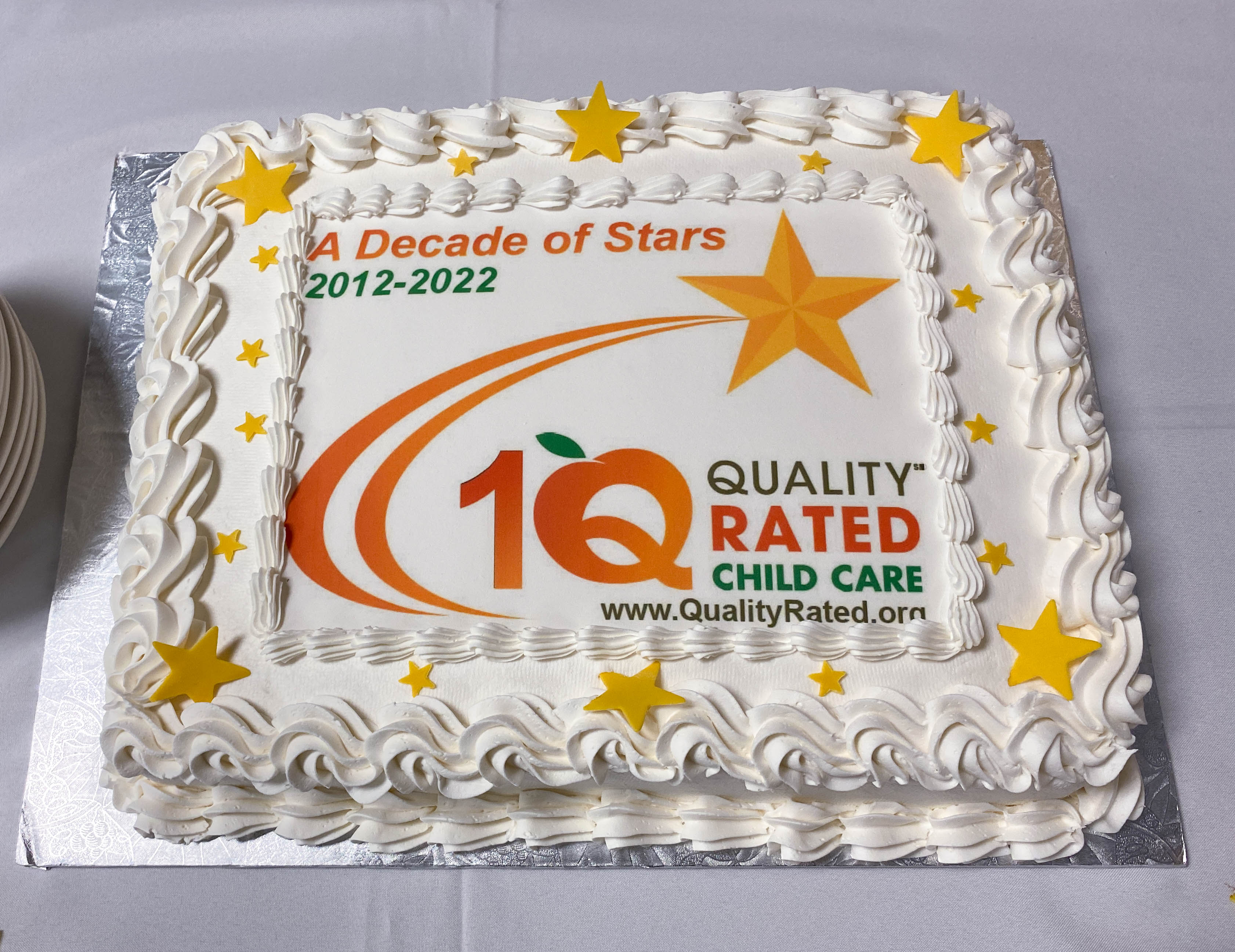 Pic of 10th QR Anniversary Cake